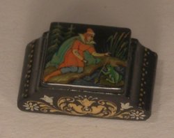 Russian Lacquer Fairytale Box #5 by Alexander