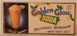 Golden Glow Soda Sign by Jill Miles