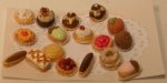 Pastry Loose on Doily by Betty Sartorio