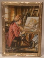 18th Century Artist Studio by Christopher Whitford