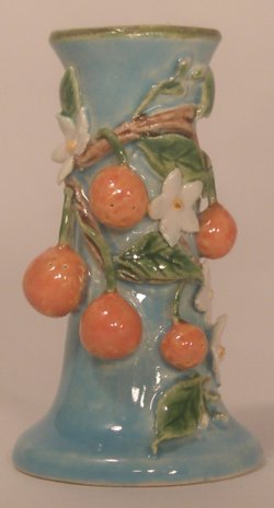 Vase Orange by Dominique Levy
