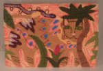 Contemporary Jungle Rug Wall Hanging by Don Thomas