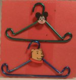 Child's Hangers set of 2 Mickey/Pooh by Taller Targioni