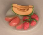 Fruit Plate #F075 by Paris Miniature/Emmaflam&Miniman