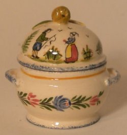 Quimper Soup Tureen by dominique Levy