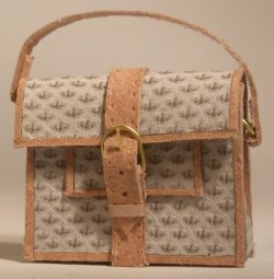 Snakeskin Buckle Bag by Jose Gomez