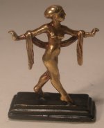 Gold Vermeil Art Deco Dancer by Joseph Addotta