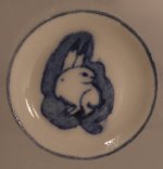 Rabbit Plate by Henny Staring-Egberts