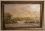 De Haagse Style Painting #17 by Jan Groot