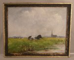 De Haagse Style Painting #19 by Jan Groot
