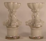 Lusterware Inspired Dolphin Pair Compotes #31 by Vince Stapleton
