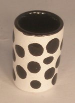 Pokadot Vase #2 by Alex Meiklejohn
