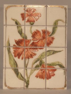 Floral Bouquet Orange by Tiny Ceramics
