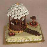Garden Gazebo Cake by Orsolya Skulteti