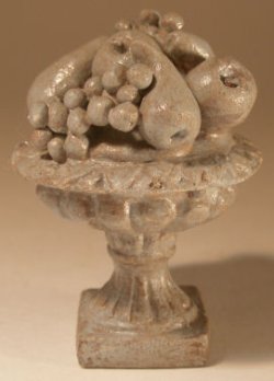 Fruit Urn "Light Cement" by Brigitte Delage