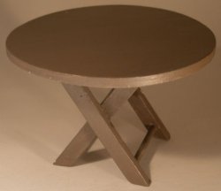 Folding Picnic Table Toupe by Brigitte Delage