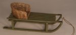 Sled Green by Francine Coyon