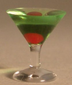 Sour Apple Martini by Carolyn McVicker
