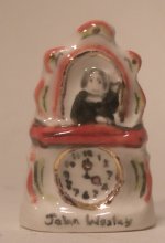 John Wesley Clock #118 by Rachel Williams