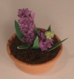 Flowers in Pottery Planter #4 by Marie Petrik