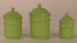Canister Set Lime Green by TYA