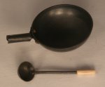 Black Cast Iron Saute by TYA