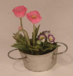 Flowers in Tub #8 by Pat Richmond
