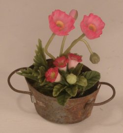 Flowers in Tub #10 by Pat Richmond
