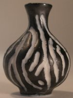 Zebra Vase by Troy Schmidt