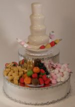 White Chocolate Fountain by Jill Miles