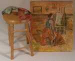 Art Studio Stool Corot by Josephine Meyer