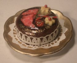 Chocolate & Strawberry Cake by Ana Novo