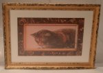 Framed Print Cat #150 by McBay