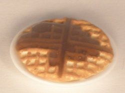 Waffles w/Syrup by Carolyn McVicker