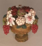 Hydragea & Grapes in Urn by Hope Elliott