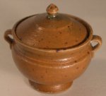 Pottery #44 Soup Tureen Brown by Elisabeth Causeret #A