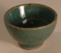 Pottery #34 Bowl Green by Elisabeth Causeret