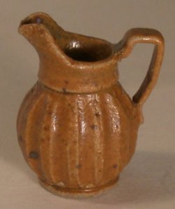 Pottery #51 Pitcher Brown by Elisabeth Causeret