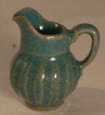 Pottery #51 Pitcher Green by Elisabeth Causeret