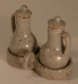 Pottery #47 Vinegar & Oil Grey by Elisabeth Causeret