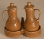 Pottery #47 Vinegar & Oil Brown by Elisabeth Causeret