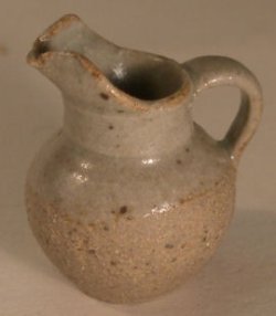 Pottery #40 Pitcher Grey by Elisabeth Causeret