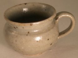 Pottery #16 Chamber Pot Grey by Elisabeth Causeret #A