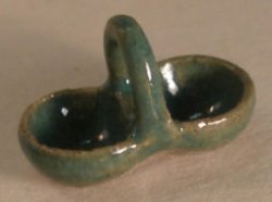Pottery #48 Salt Green by Elisabeth Causeret