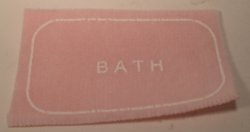Bath Mat Pink by Hudson River