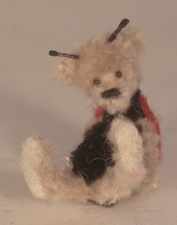 Teddy Bear #3 Lady Bug by Ana Ankinaki