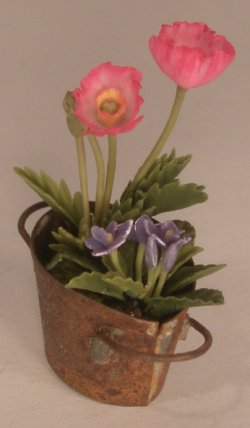 Flowers in Tub #13 by Pat Richmond