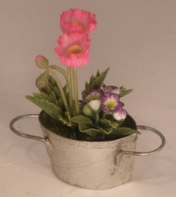 Flowers in Tub #14 by Pat Richmond