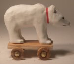 Polar Bear on Wheels by Eric Horne