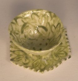Strawberry Drainer w/Under Plate by Veronique Cornish